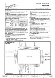 M66273FP datasheet pdf Mitsubishi Electric Corporation