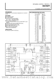 M56788FP datasheet pdf Mitsubishi Electric Corporation