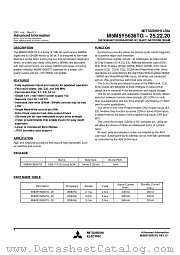 M5M5Y5636TG-25 datasheet pdf Mitsubishi Electric Corporation