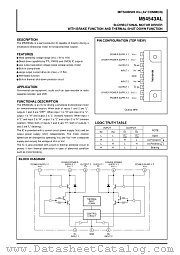 M54543AL datasheet pdf Mitsubishi Electric Corporation