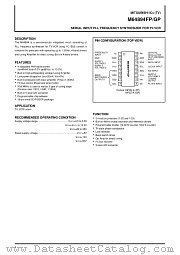 M64894FP datasheet pdf Mitsubishi Electric Corporation