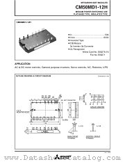 CM50MD1-12H datasheet pdf Mitsubishi Electric Corporation