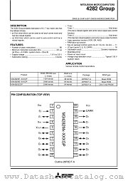 M34282M1-XXXGP datasheet pdf Mitsubishi Electric Corporation