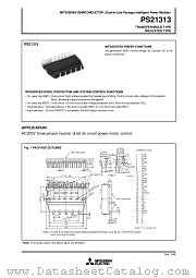 PS21313 datasheet pdf Mitsubishi Electric Corporation