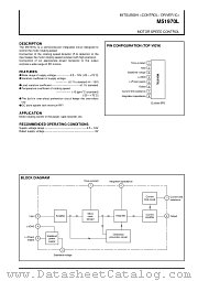 M51970L datasheet pdf Mitsubishi Electric Corporation