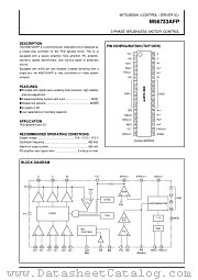 M56733AFP datasheet pdf Mitsubishi Electric Corporation