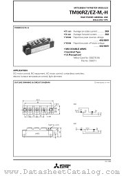 TM90EZ-M datasheet pdf Mitsubishi Electric Corporation