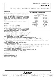 M64811AGP datasheet pdf Mitsubishi Electric Corporation