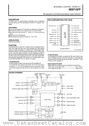 M56710FP datasheet pdf Mitsubishi Electric Corporation