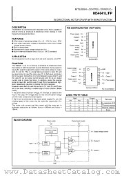 M54641FP datasheet pdf Mitsubishi Electric Corporation