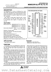 M5M532R16JTP-12 datasheet pdf Mitsubishi Electric Corporation