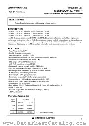 M2S56D20ATP datasheet pdf Mitsubishi Electric Corporation