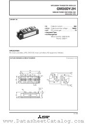 QM30DY-2H datasheet pdf Mitsubishi Electric Corporation