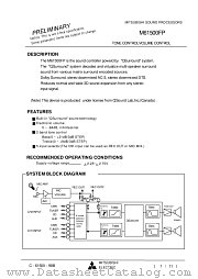 M61500FP datasheet pdf Mitsubishi Electric Corporation