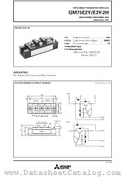 QM75E2Y datasheet pdf Mitsubishi Electric Corporation