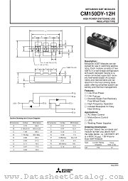CM150DY-12H datasheet pdf Mitsubishi Electric Corporation