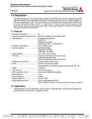 M30245FCGP datasheet pdf Mitsubishi Electric Corporation