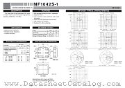 MF1042S-1 datasheet pdf Mitsubishi Electric Corporation