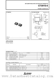 CT30VS-8 datasheet pdf Mitsubishi Electric Corporation