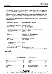 M30218MA datasheet pdf Mitsubishi Electric Corporation