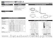 MF1121-1 datasheet pdf Mitsubishi Electric Corporation