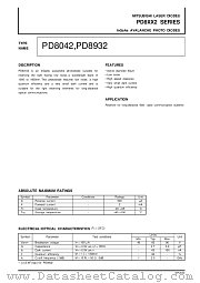 PD8932 datasheet pdf Mitsubishi Electric Corporation