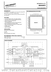 M65656FP datasheet pdf Mitsubishi Electric Corporation