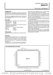 M66281FP datasheet pdf Mitsubishi Electric Corporation