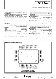 M38222M2-XXXFP datasheet pdf Mitsubishi Electric Corporation