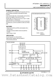 M62320P datasheet pdf Mitsubishi Electric Corporation