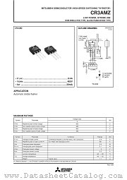 CR3AMZ datasheet pdf Mitsubishi Electric Corporation