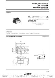 QM30HA-H datasheet pdf Mitsubishi Electric Corporation