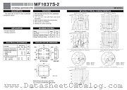 MF1037S-2 datasheet pdf Mitsubishi Electric Corporation