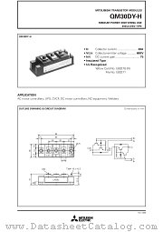 QM30DY-H datasheet pdf Mitsubishi Electric Corporation