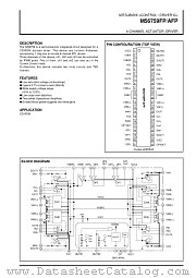 M56759AFP datasheet pdf Mitsubishi Electric Corporation