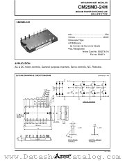 CM25MD-24H datasheet pdf Mitsubishi Electric Corporation