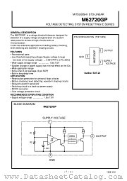 M62720GP datasheet pdf Mitsubishi Electric Corporation
