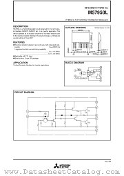 M57950L datasheet pdf Mitsubishi Electric Corporation