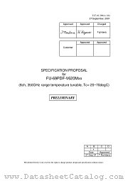FU-69PDF-V620MXX datasheet pdf Mitsubishi Electric Corporation