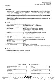 M30201F6FP datasheet pdf Mitsubishi Electric Corporation