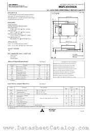 MGFC45V3642A datasheet pdf Mitsubishi Electric Corporation