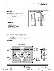 M62456FP datasheet pdf Mitsubishi Electric Corporation
