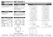 MF1043S-1 datasheet pdf Mitsubishi Electric Corporation