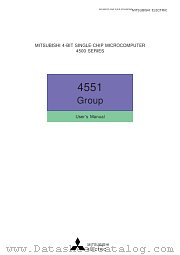 M34551E8-XXXFP datasheet pdf Mitsubishi Electric Corporation