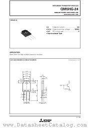 QM5HG-24 datasheet pdf Mitsubishi Electric Corporation