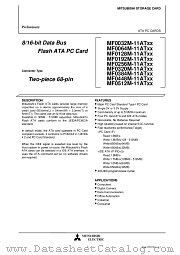 MF0320M-11ATXX datasheet pdf Mitsubishi Electric Corporation