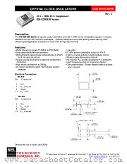 HS-820 SERIES datasheet pdf NEL Frequency Controls