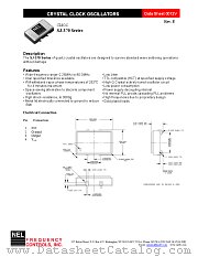SJ-370 SERIES datasheet pdf NEL Frequency Controls