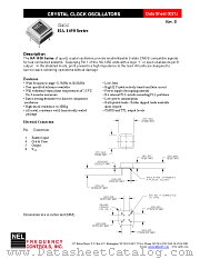 HA-1450 SERIES datasheet pdf NEL Frequency Controls