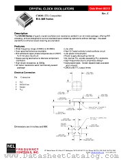 HA-460 SERIES datasheet pdf NEL Frequency Controls